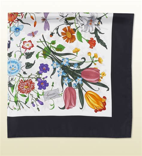 foulard gucci flora vintage|gucci flora pattern.